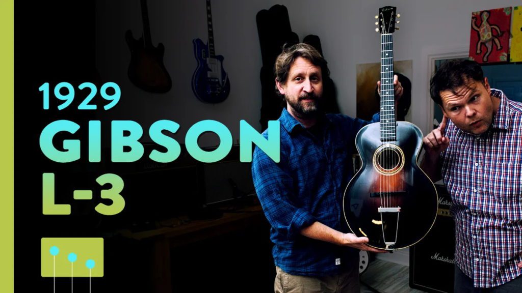 Today on The Local Pickup, we're looking at a 1929 Gibson L-3, which was a higher-end parlor guitar by Gibson at the time.