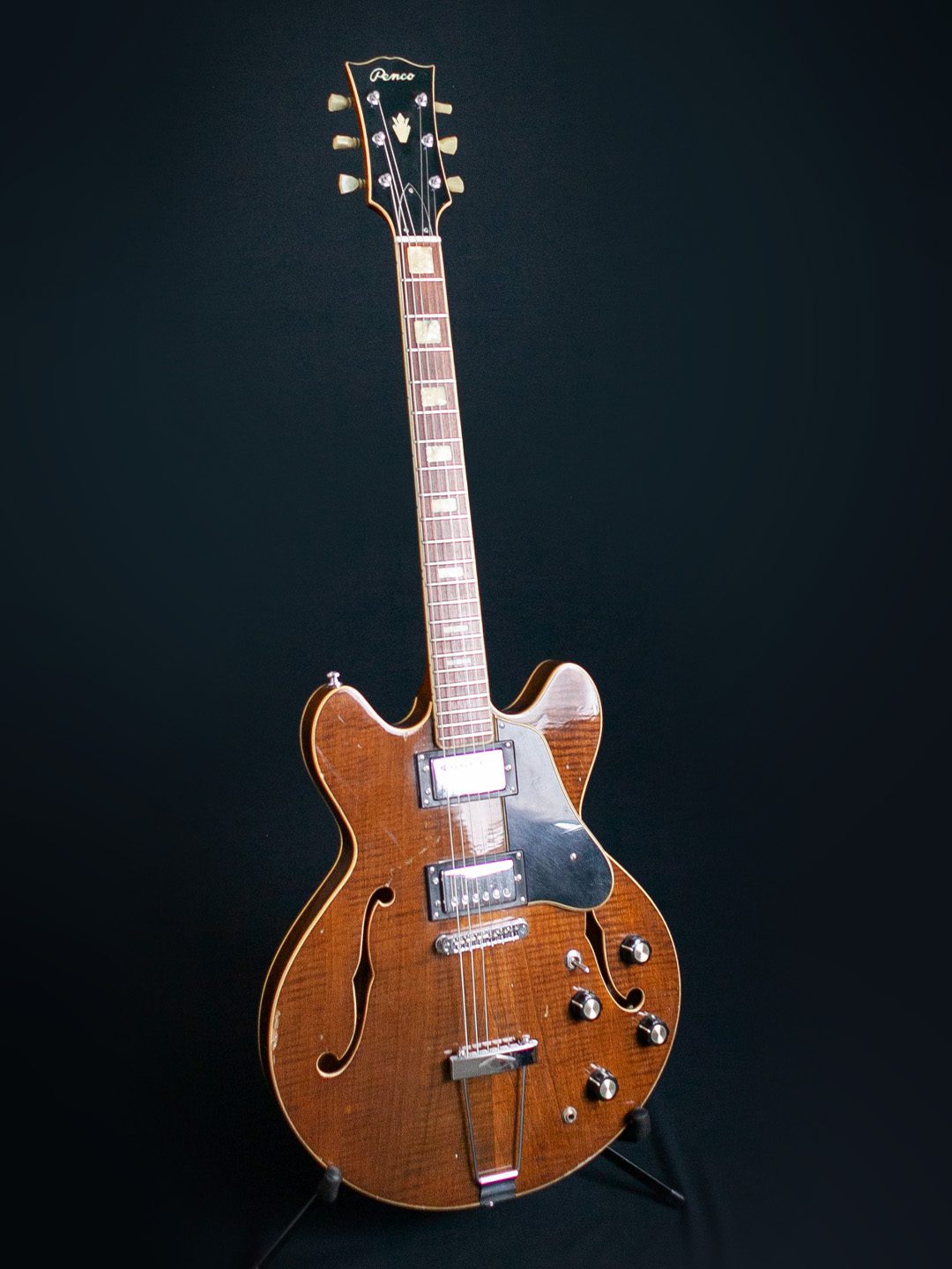 1970s Penco “Lawsuit” 335 Electric Guitar