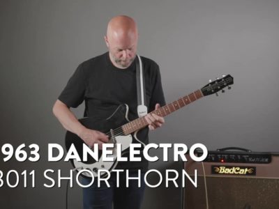 Demo of a 1963 Danelectro 3011 Shorthorn