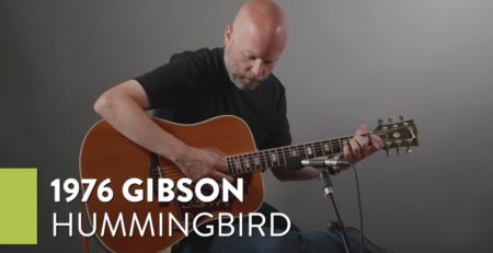 Demo of a 1976 Gibson Hummingbird
