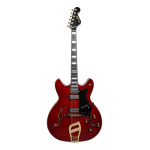 Hagstrom VIK67-G-WCT 67′ Viking II Electric Guitar. Wild Cherry Transparent