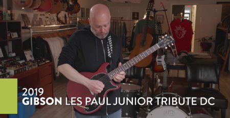 Demo of a 2019 Gibson Les Paul Junior Tribute DC