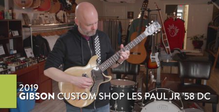 Demo of a 2022 Gibson Custom Shop Les Paul Junior ’58 DC