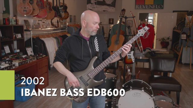 Demo of a 2002 Ibanez EDB600 Bass