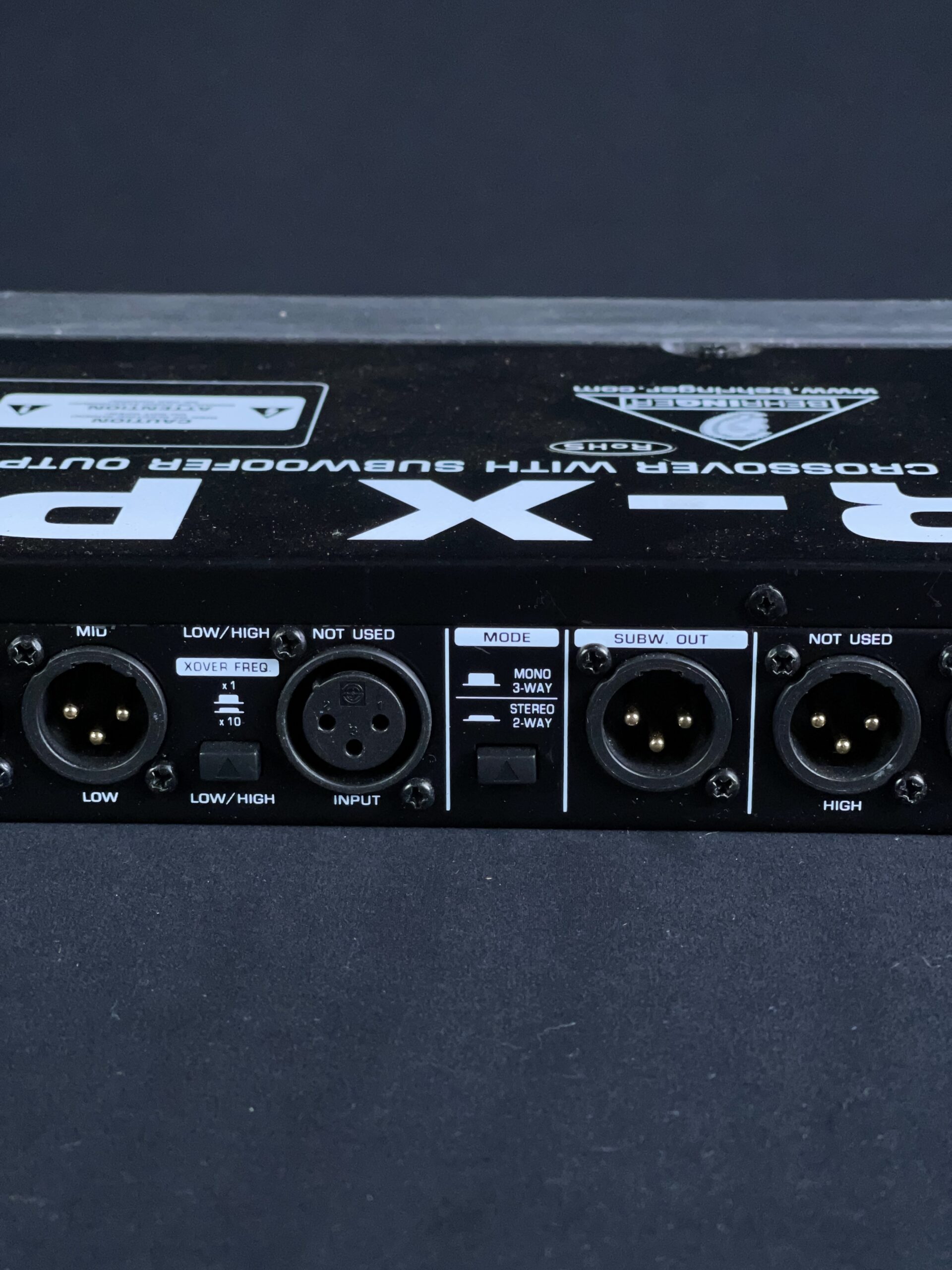 Behringer Super X Pro Model CX2310 Stereo Crossover The Local Pickup