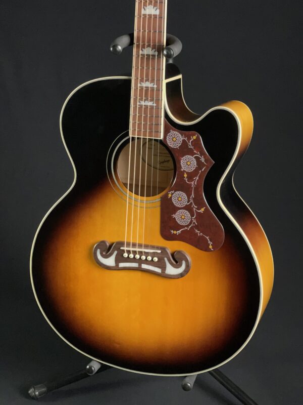 2021 Epiphone EJ-200SCE/VS Jumbo Acoustic Guitar | The Local Pickup