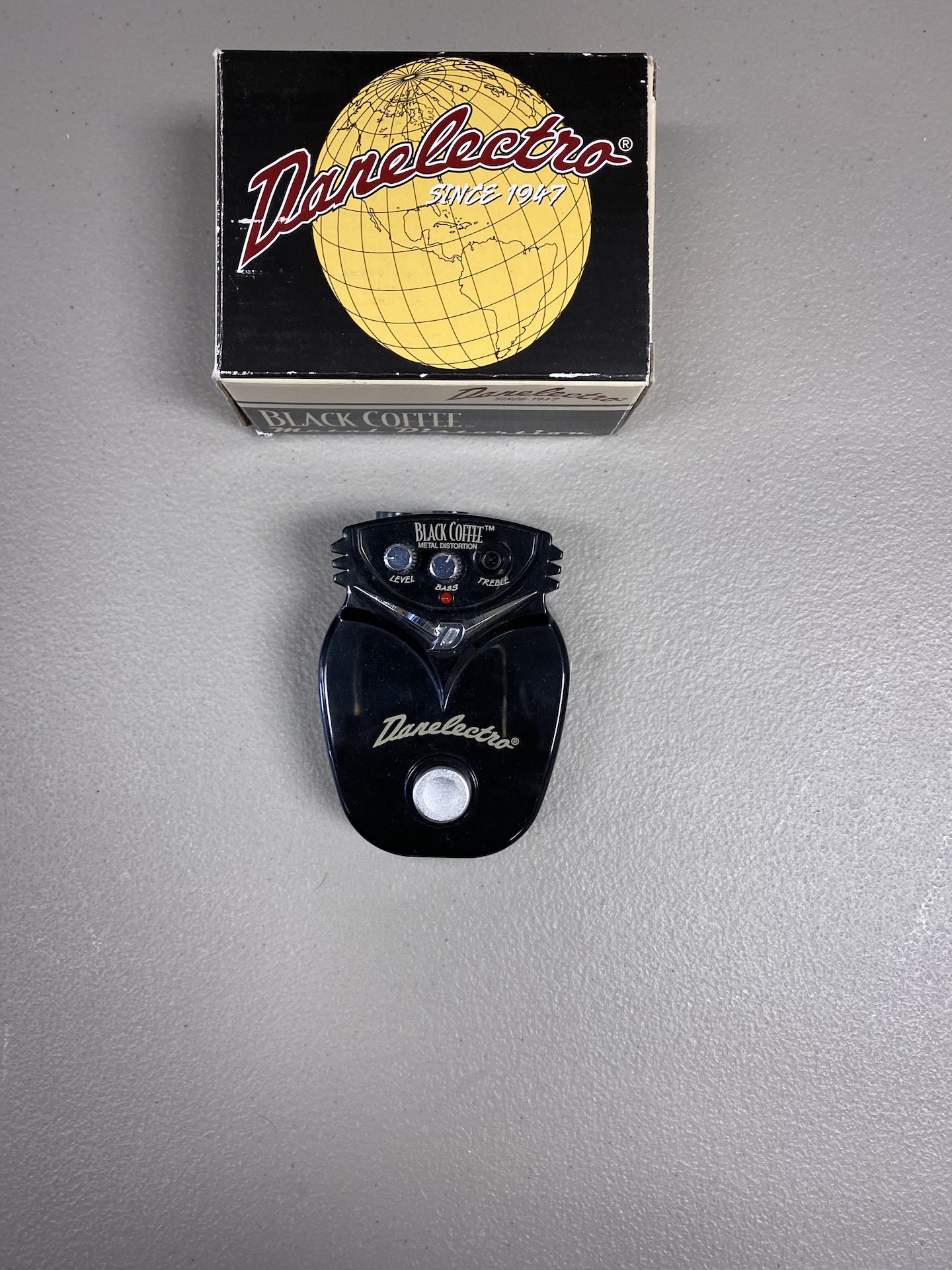 Danelectro Black Coffee Metal Distortion Pedal