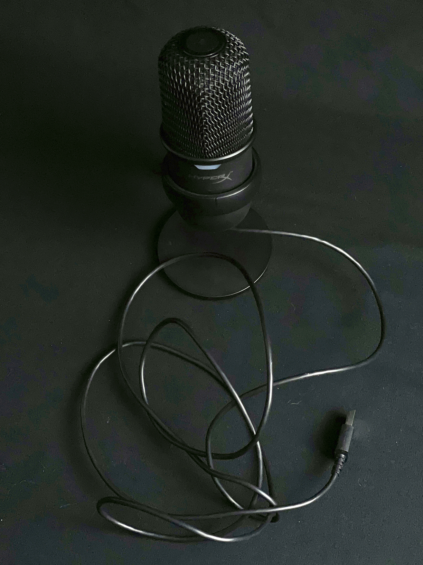 HyperX Solocast HMIS1X-XX-BK/G Podcast Microphone