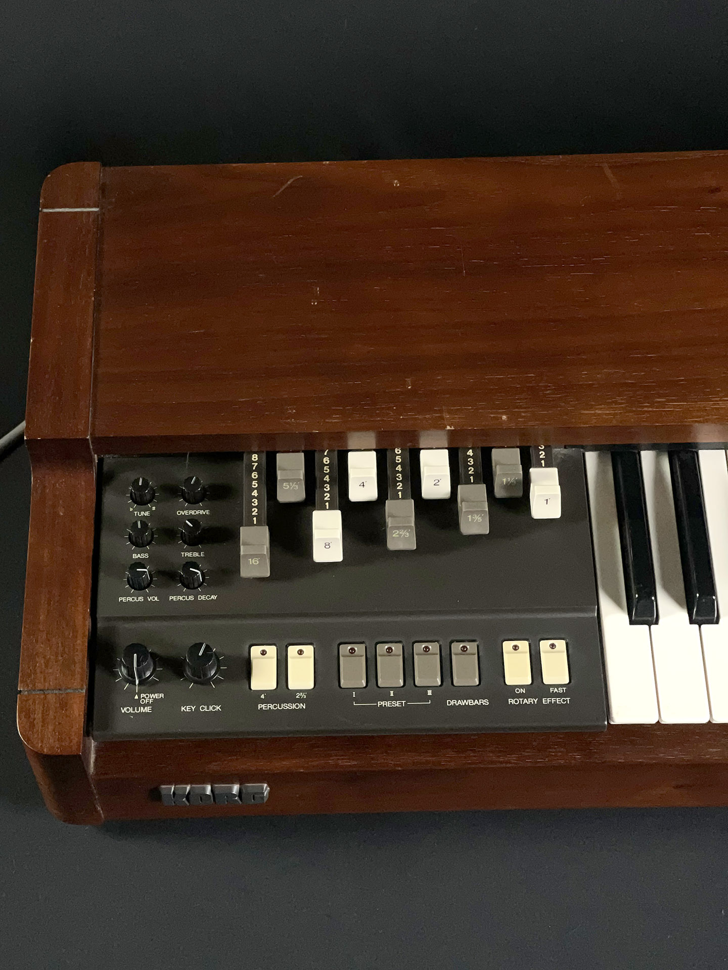 1979 Korg CX3 Organ | The Local Pickup