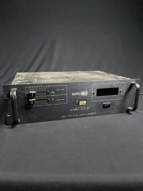 Sunn Model SA 21 Dual 300 Watt Power Amp - 7101140250320016 - 7