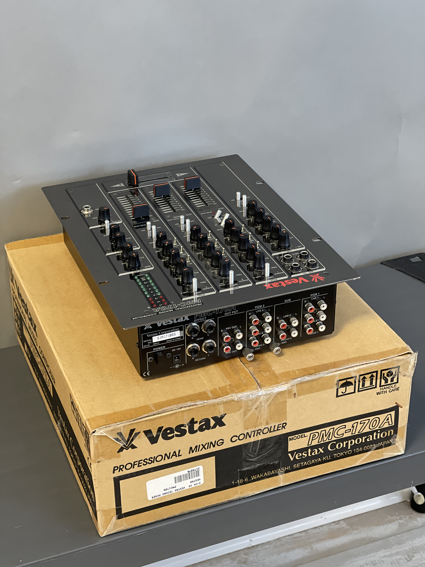 Vestax PMC-170A Professional Mixing Controller | The Local Pickup