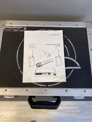 EW 100 Microphone Belt Pack w/ Anvil Case - Image 4