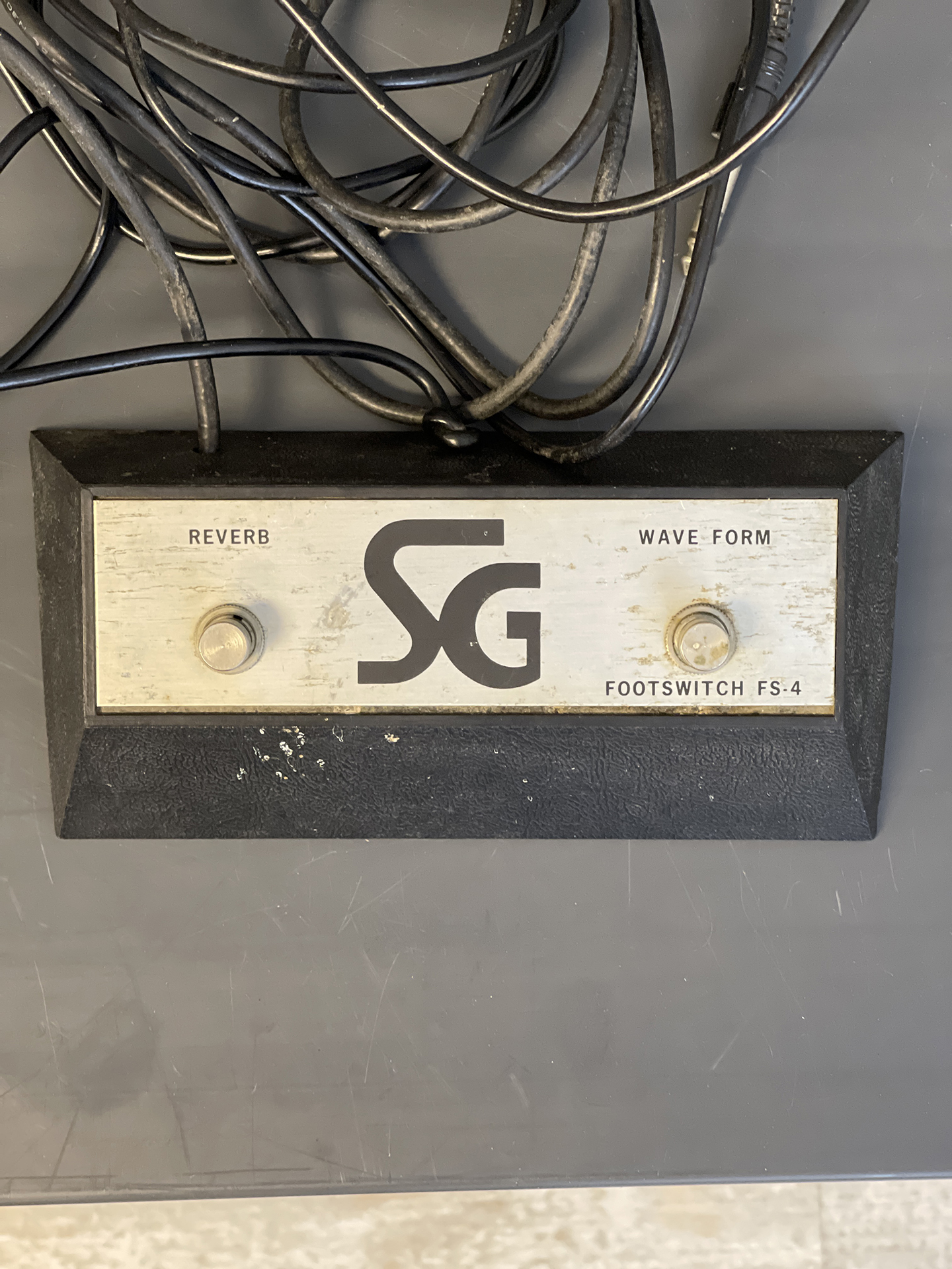 1970s SG Systems Amp Foot Switch Pedal