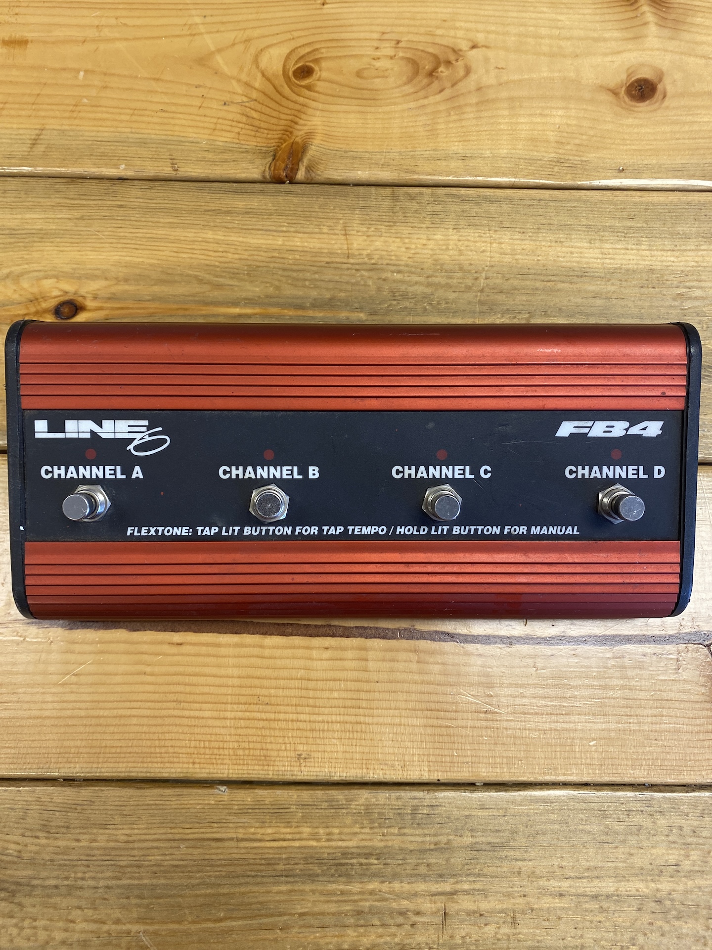 Line 6 FB4 Red Series Channel Switcher Pedal