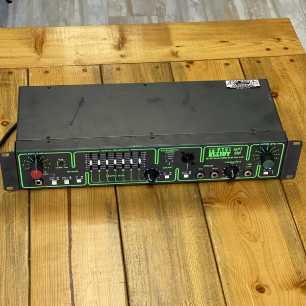 1994 Trace Elliot GP7R SM Seven Band Series Bass Pre-amp