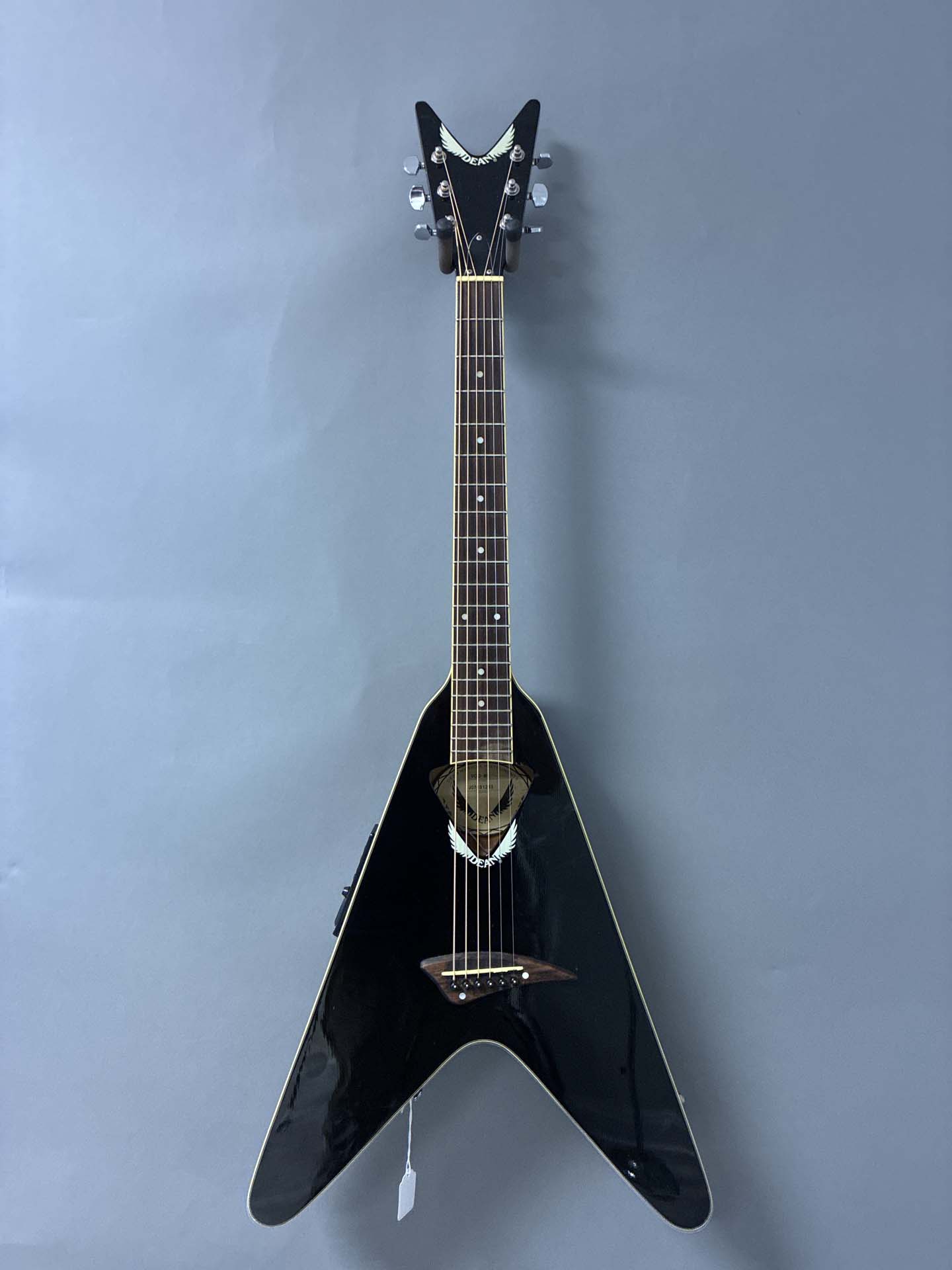 2007 Dean VCO-BK Flying Vcoustic Acoustic-Electric Guitar