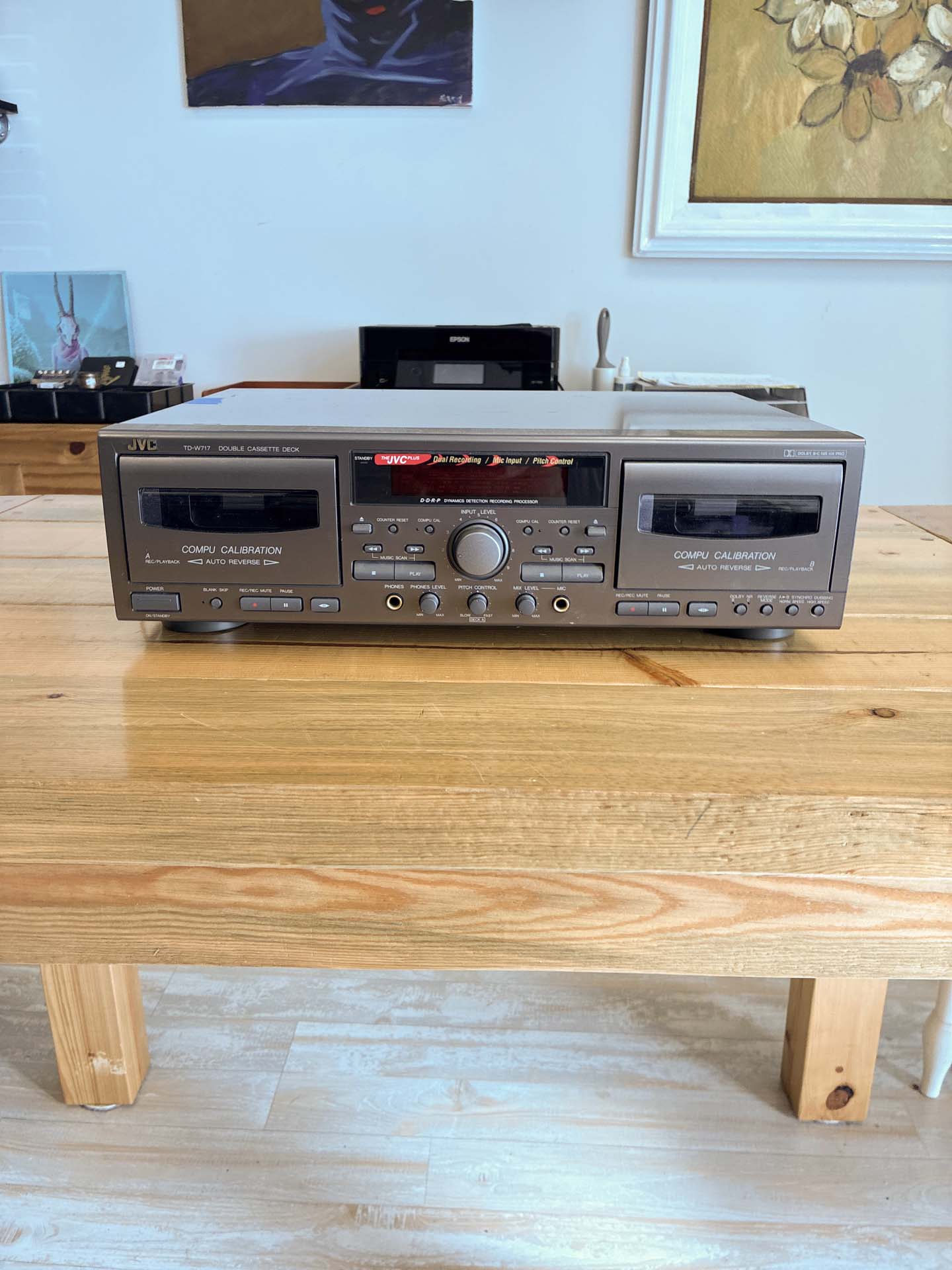 JVC TD-W717 Double Cassette Deck