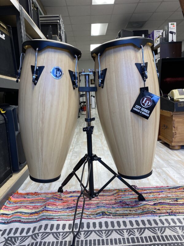 LP City Series Congas with Stand | The Local Pickup