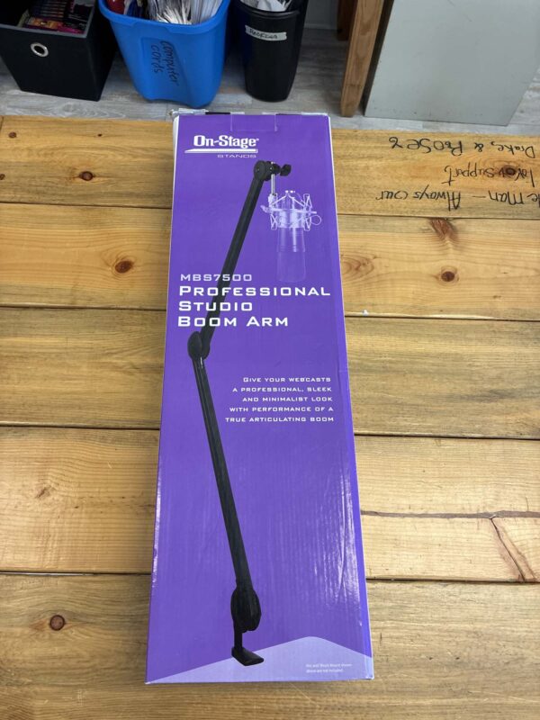 On-stage MBS7500 Professional Studio Boom Arm