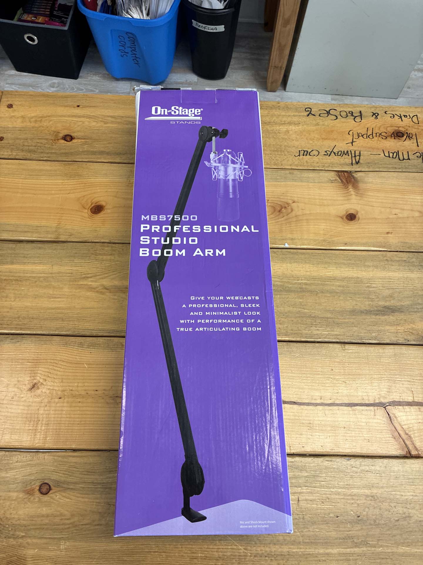 On-stage MBS7500 Professional Studio Boom Arm