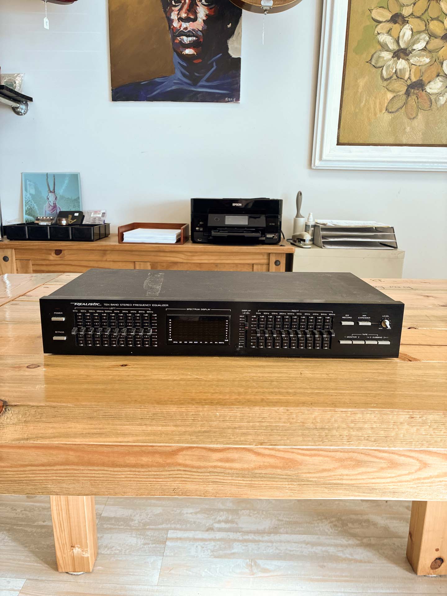 Realistic 31-2020A Ten Band Stereo Frequency Equalizer