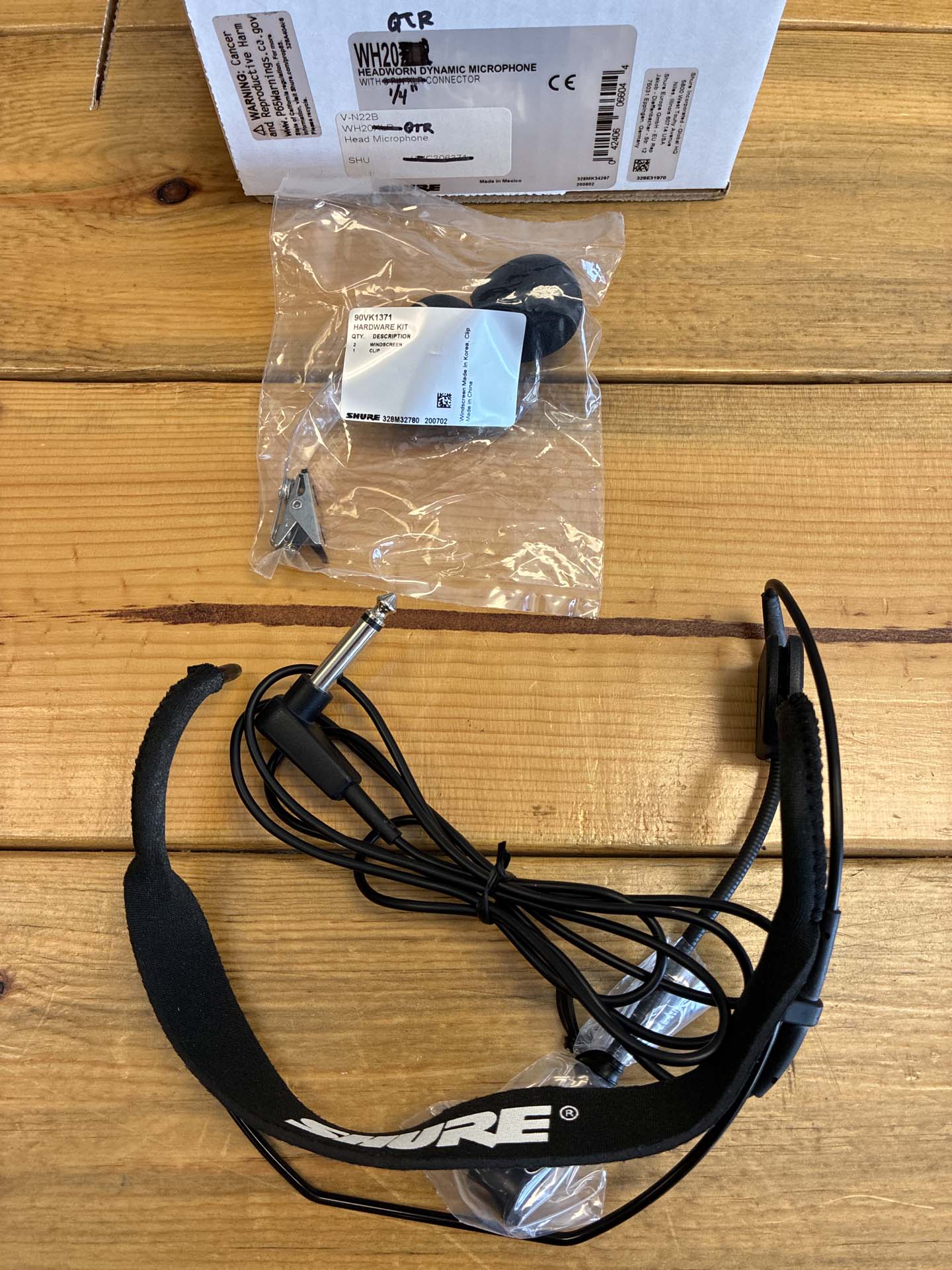 Shure WH20QTR Microphone