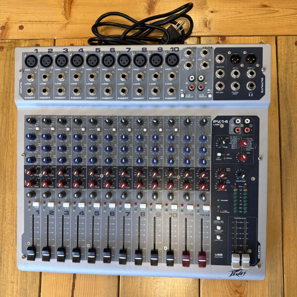 Peavey PV14 14-channel Compact Mixer - 6601048260214002 - 084