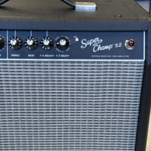 2017 Fender Super Champ X2 2-Channel 15-Watt 1x10" Guitar Combo Amp - Image 3