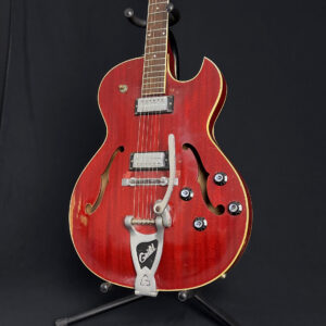 1966 Guild Starfire II Hollow-body Electric Guitar with Hard Case - Image 4