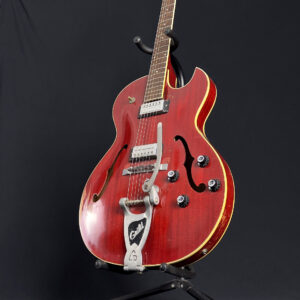 1966 Guild Starfire II Hollow-body Electric Guitar with Hard Case - Image 8