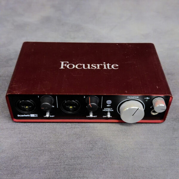 2016 Focusrite Scarlett 2i2 Audio Interface (2nd Generation)