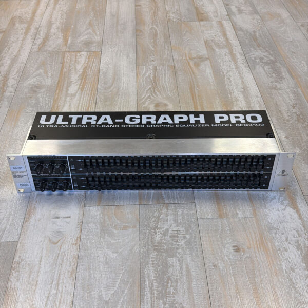 Behringer Model GEQ3102 Ultra-Graph Pro 31-Band Graphic Equalizer