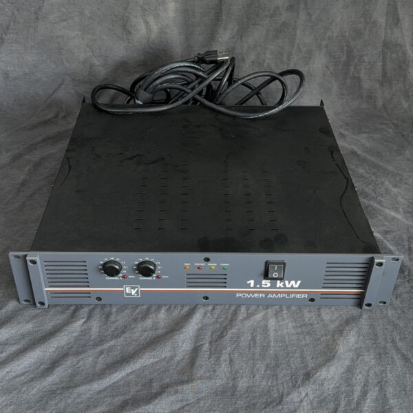Electro-Voice (EV) 1.5 kW Rack Mount Power Amplifier