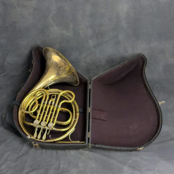 King French Horn - The H.N. White Co Cleveland Ohio