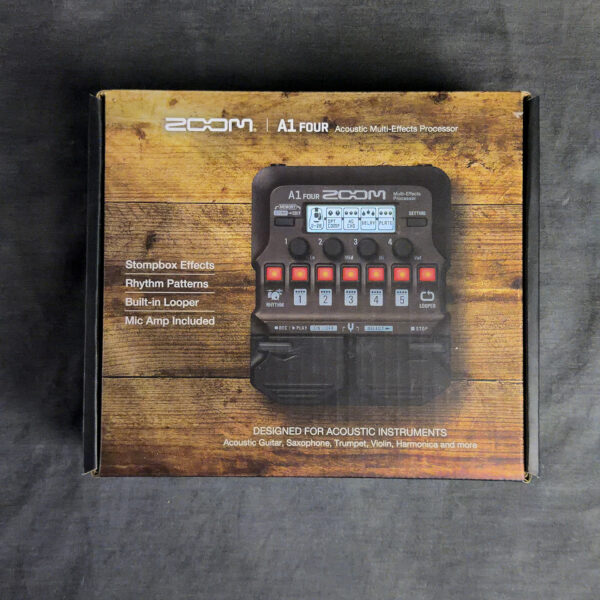 Zoom A1 Four Acoustic Multi-Effects Processor Pedal