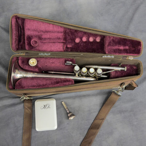 Jupiter JTR-1700 4-Valve Silver-Plated Piccolo Trumpet