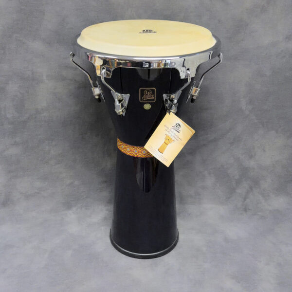 LP Aspire LPA630-BKWC Tunable Wood Djembe, 12.5" Head