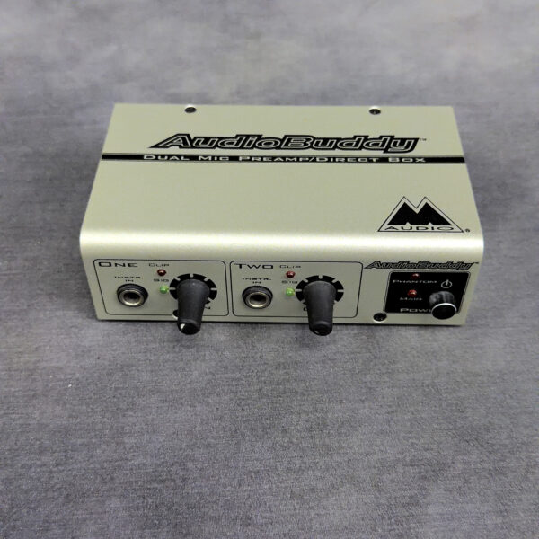 M-Audio AudioBuddy Dual Mic Preamp/Direct Box