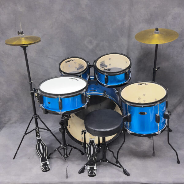 Sound Percussion Labs Junior Kicker 5-Piece Drum Set - Metallic Blue