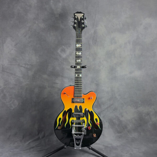 1999 Epiphone Flamekat Electric Guitar with Hard Case