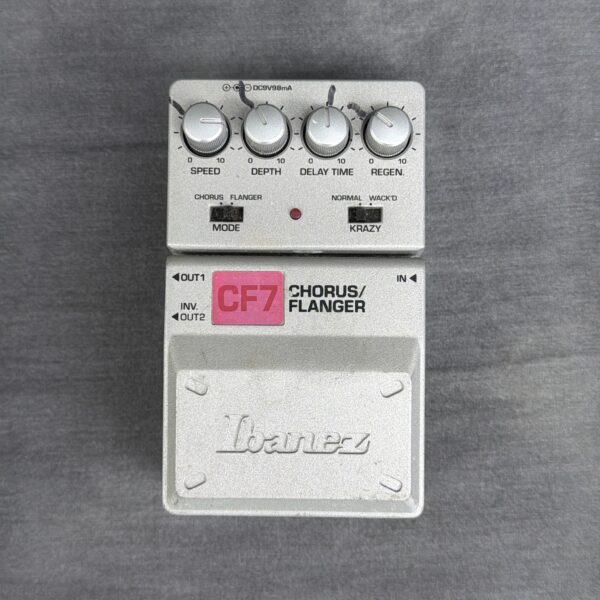 Ibanez CF7 Chorus/Flanger Pedal
