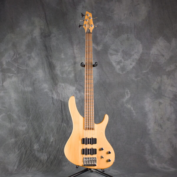 1994 Washburn Bantam Series XB-500 5-string Bass Guitar with Hard Case - 7700862260730005 - 1009