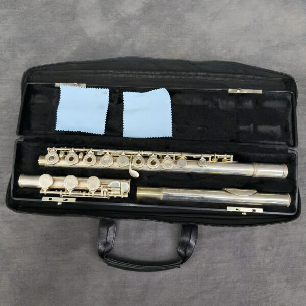 2000s Gemeinhardt 73B Open-Hole Flute with B Footjoint and Hard Case