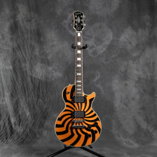 2005 Epiphone Zakk Wylde Signature Les Paul Custom Electric Guitar with Hard Case