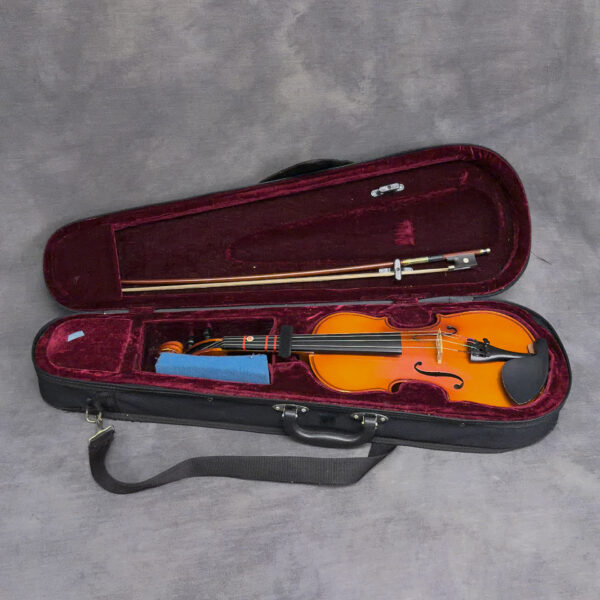 Unbranded 1-2 Student Violin Outfit with S Eastman Bow and Hard Case - 8301488260820004 - 406