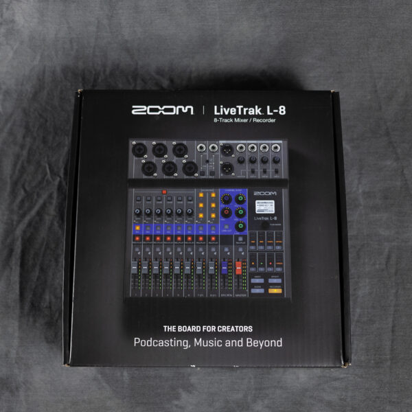 Zoom LiveTrak L-8 8-Track Mixer / Recorder